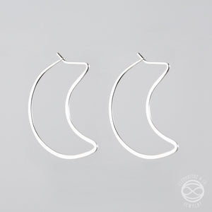 Pi Earrings- Moon