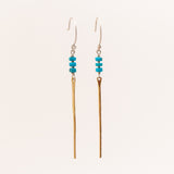 Turquoise Spine Earring