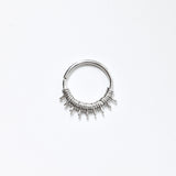 Lalita Septum Ring- Silver
