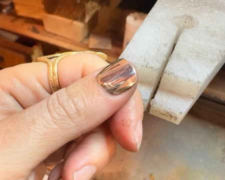 18K Gold Nails - Single Nail- Thumb