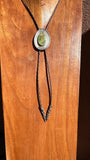 Cerrillos Turquoise Silver Bolo