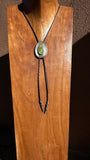 Cerrillos Turquoise Silver Bolo