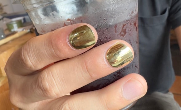 14K Gold Nails - Single Nail- Index, Middle, Ring Finger
