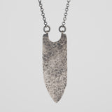 Banner Necklace in Silver