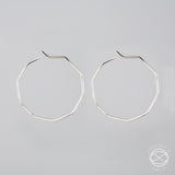 Pi Earrings - Nonagon