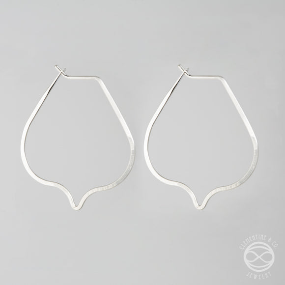 Pi Earrings - Lotus