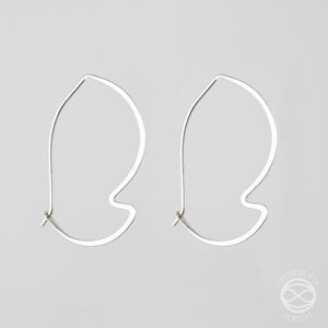 Pi Earrings - Leaf