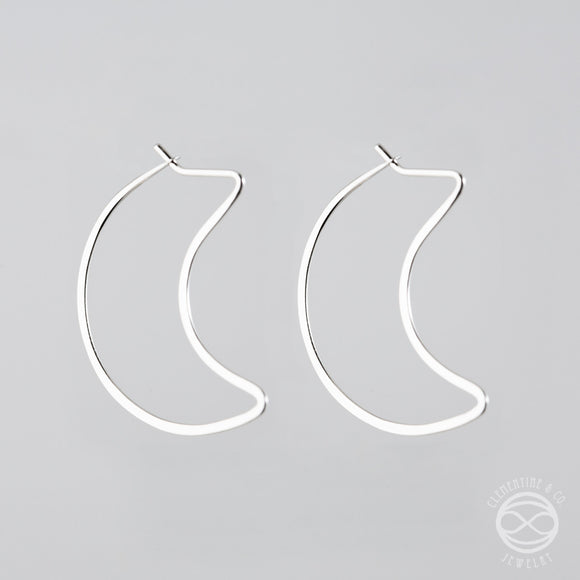 Pi Earrings- Moon