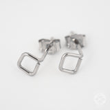 Shape Studs in Silver