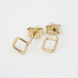 Shape Studs in Gold