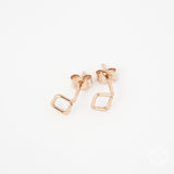 Shape Studs in Rose Gold