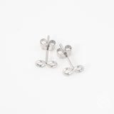 Shape Studs in Silver