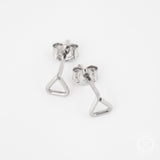 Shape Studs in Silver