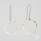 Circle Earrings in Gold