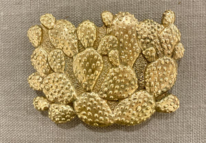 Nopal Cactus Belt Buckle