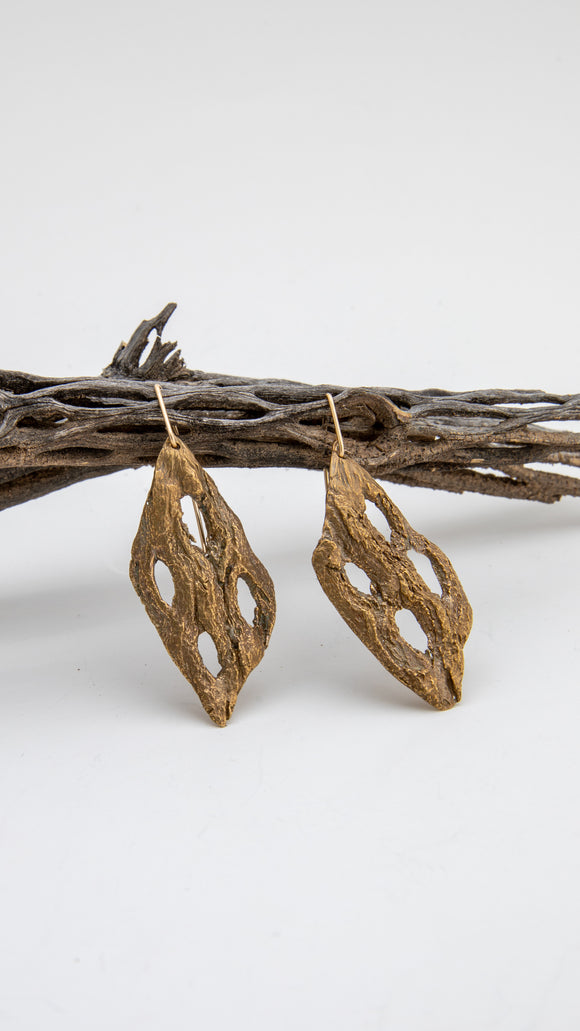 Cholla Cactus Cast Earrings