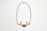Snowy Nopal Necklace
