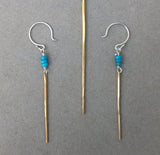 Turquoise Spine Earring