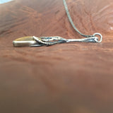 Tigers Eye Bird Claw Pendant