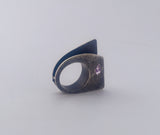 Amethyst Art Cocktail Ring