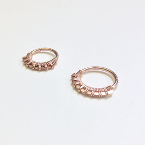 Sundara Septum Ring- Rose Gold