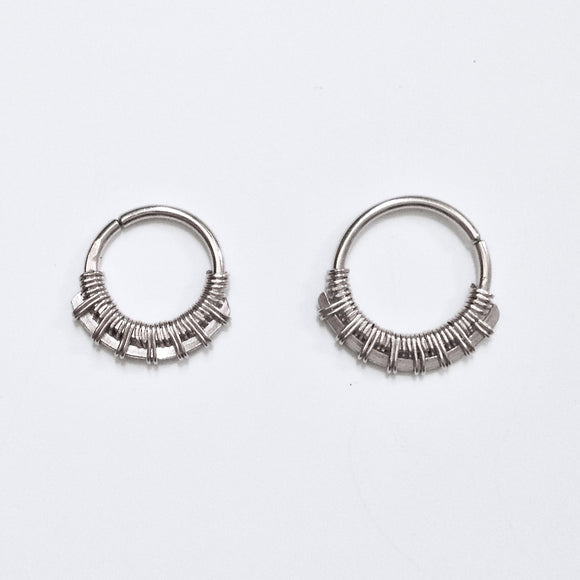 Sundara Septum Ring- Silver