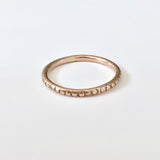 Rose Gold Stacking Rings