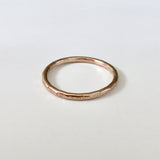 Rose Gold Stacking Rings