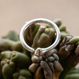 Naga Septum Ring Sterling and Gold
