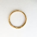 Hammered Texture Nose/Septum Ring- Gold Filled