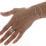Oval Forged Bracelet