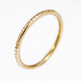 Gold Stacking Rings