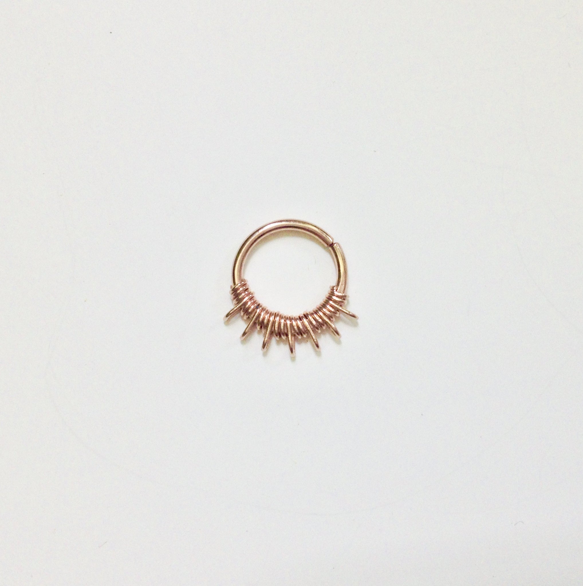 Rose 2025 gold septum