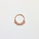 Lalita Septum Ring- Rose Gold