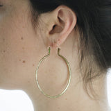 Forged Hoops in Copper