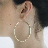 Forged Hoops in Copper