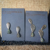 Water in the Desert- Nopalitos Ear Climbers w/ Labradorite